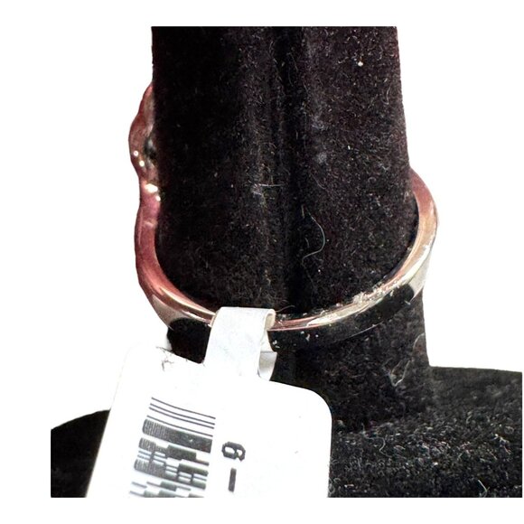 Sterling Silver Turquoise & Swiss Blue Topaz Ring Size 9 New In Box Pear Shape - Picture 7 of 13